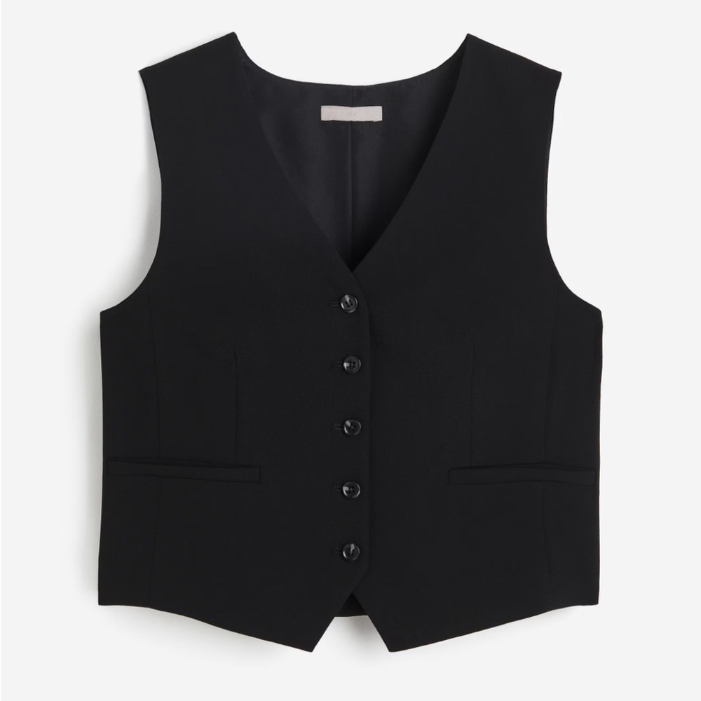 H&M Black Vest